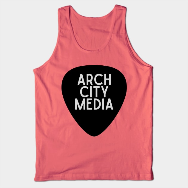 Arch City Media Guitar Pick Tank Top by Arch City Tees